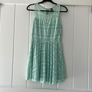 Green dress